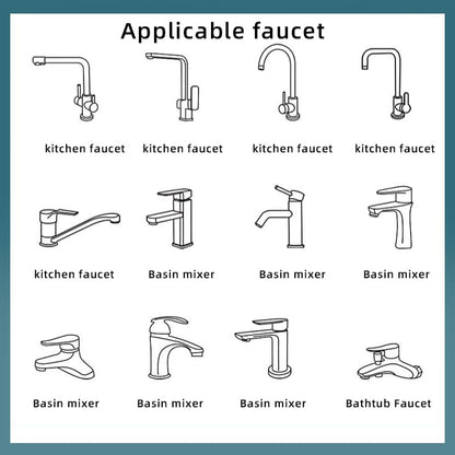 Adjustable Faucet Spray Nozzle Extender