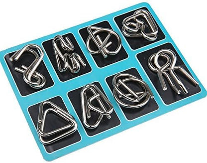 Challenging Brain Teaser Metal Puzzle Game