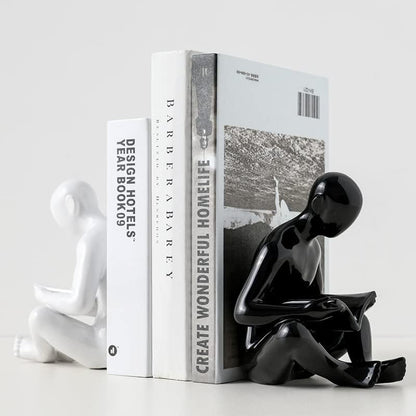Stylish Bookend Figure for Home Office Decor