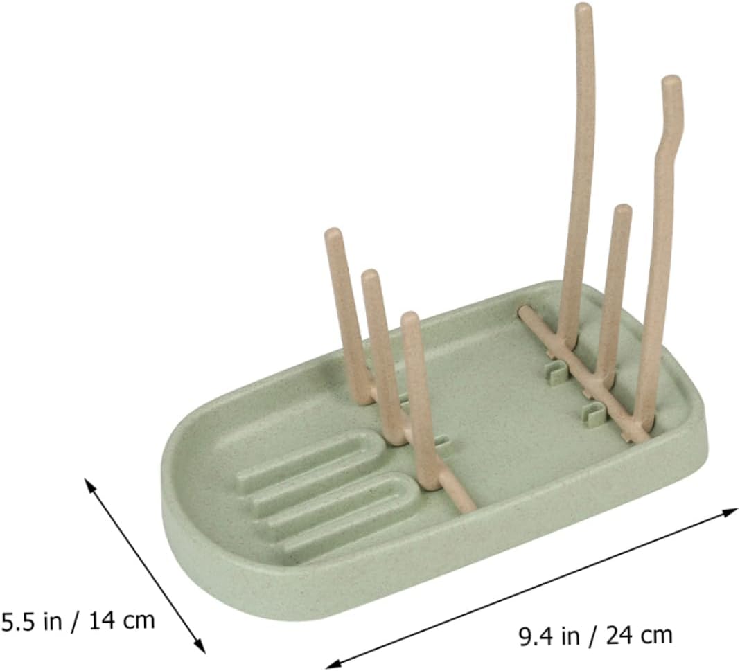 Baby Bottle Drying Rack with Storage Holders