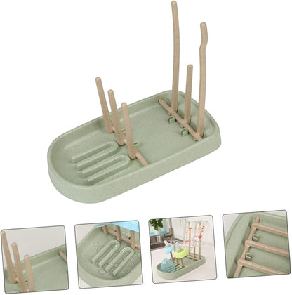 Baby Bottle Drying Rack with Storage Holders