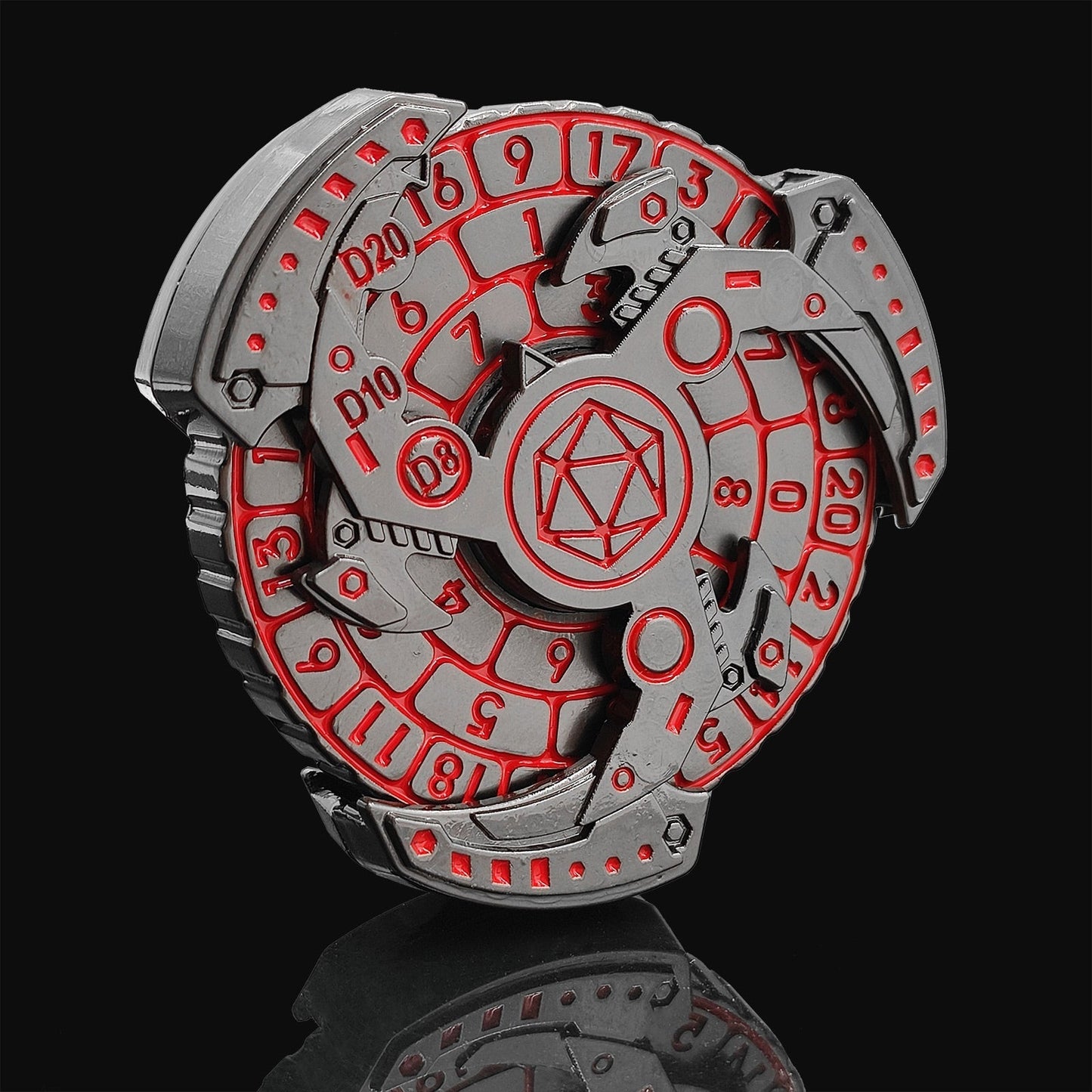 Premium 7-in-1 Metal Fidget Dice Set