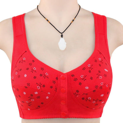 Fesara | Soft Front Closure Supportive Bra