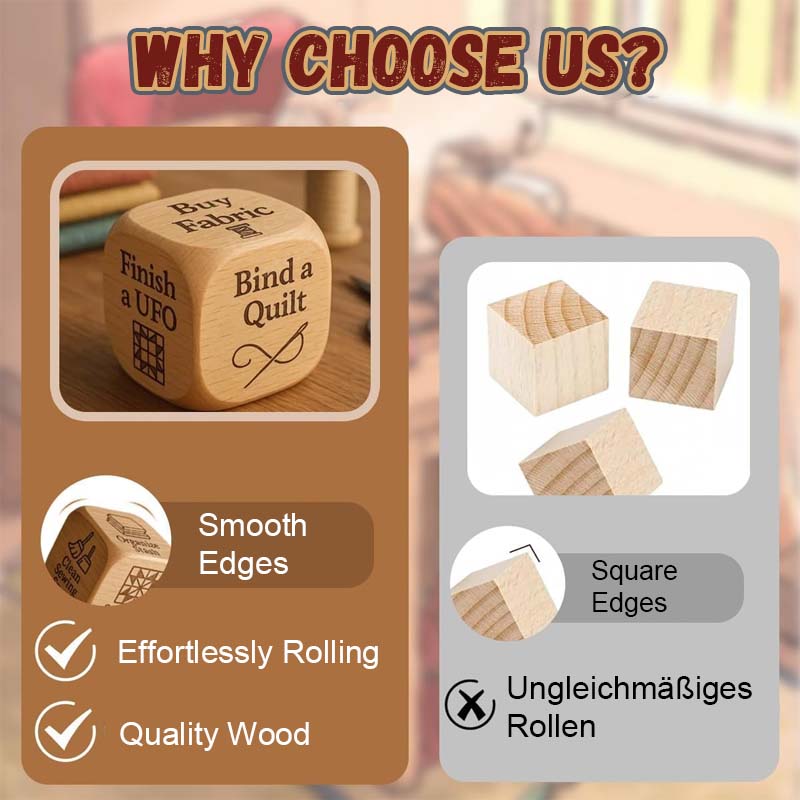Creative Artistic Dice Set