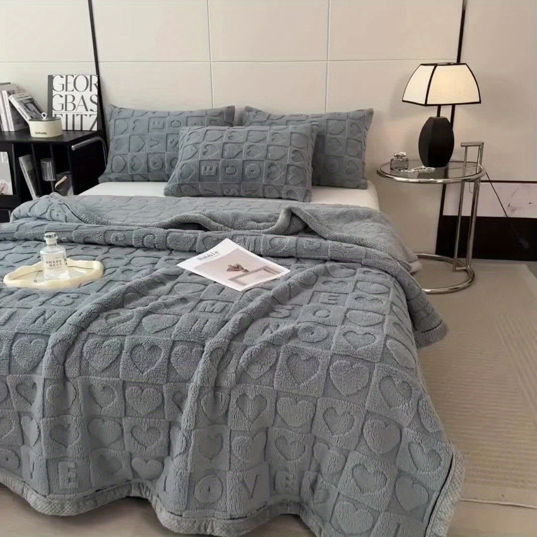 Soft Plush Fleece Blanket for Home