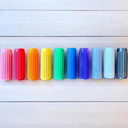 Cool Spiky Fidget Roller Keychain - Fesara