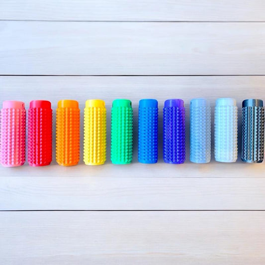Cool Spiky Fidget Roller Keychain - Fesara