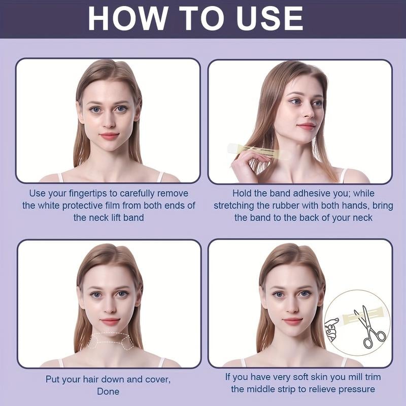 Easy Firm Neck Lift Tape for Instant Smoother Skin