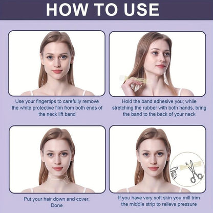 Easy Firm Neck Lift Tape for Instant Smoother Skin