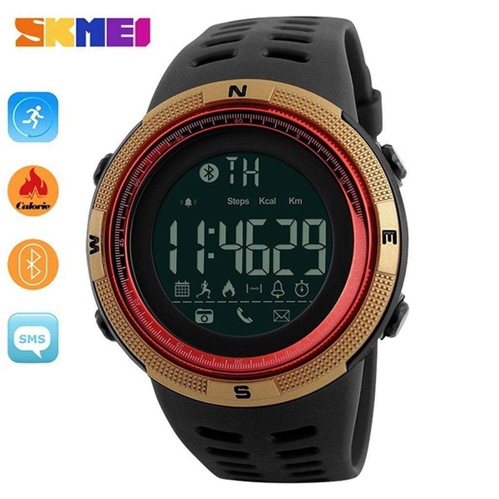 Fesara Men's Digital Fitness Tracker Watch