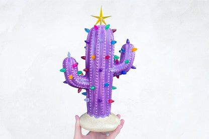 Low Maintenance Indoor Glow Cactus Lamp