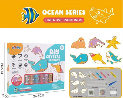 Fesara | SparkleCharm | Kids Crystal Jewelry Making Kit