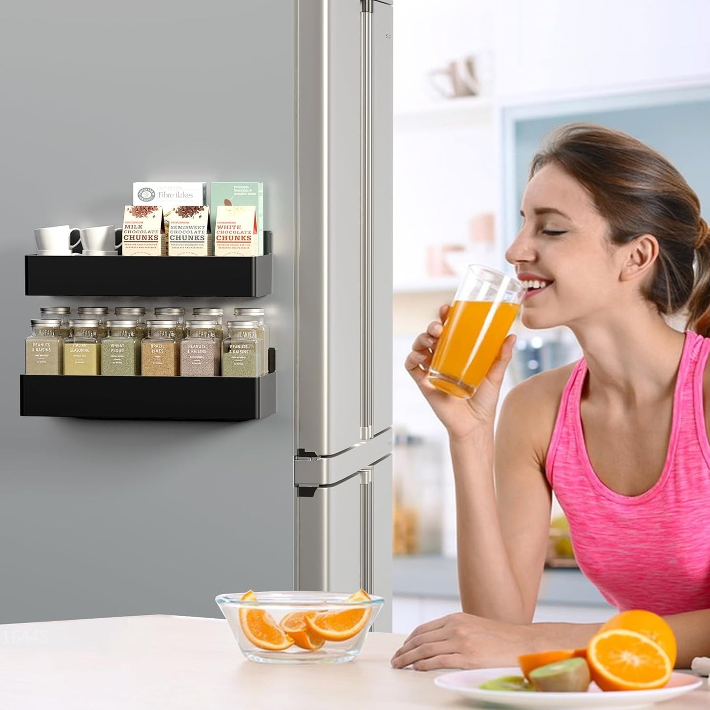 Modern Magnetic Kitchen Storage Rack