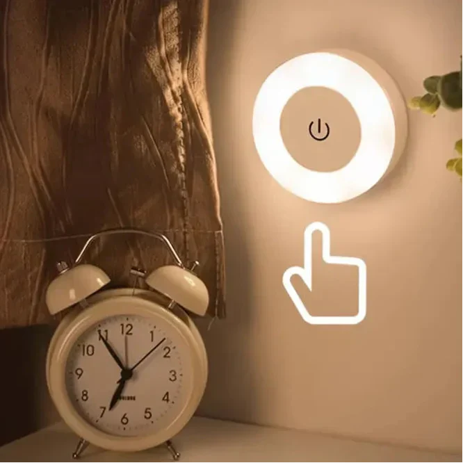 Dimmable LED Bedside Table Lamp with Soft Warm White Light