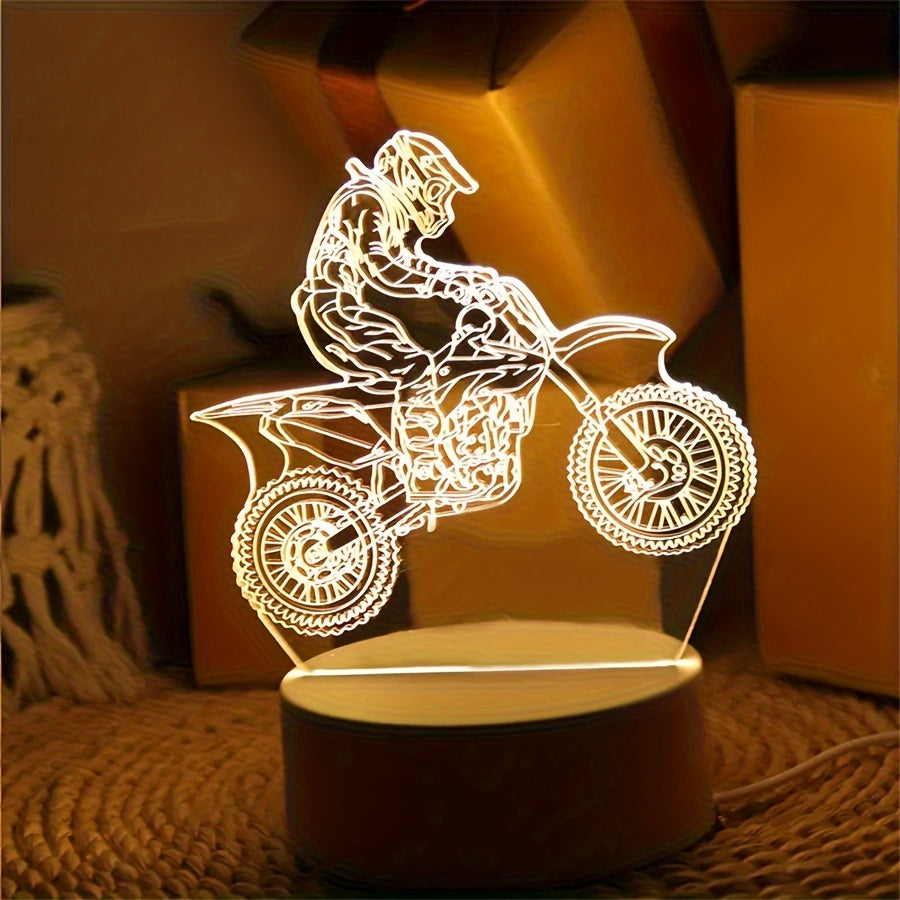 High Speed 3D LED Motorcycle Lights