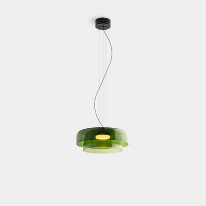 Frosted Glass Hanging Light