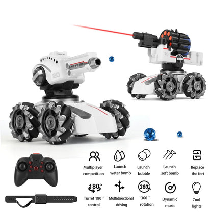 Remote Control 4WD Stunt Car Toy