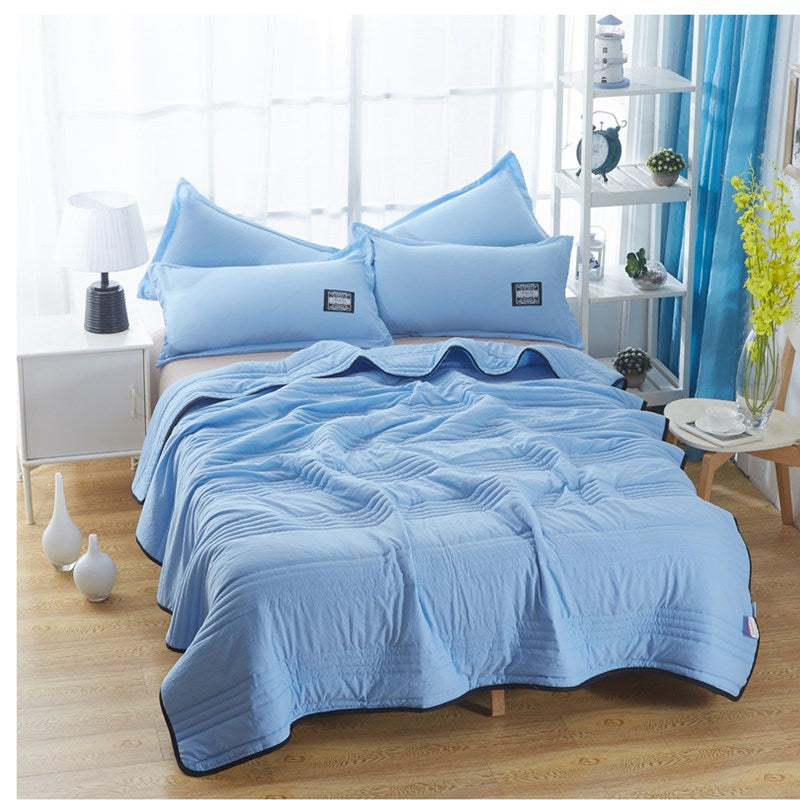 Soft Cooling Silk Throw Blanket