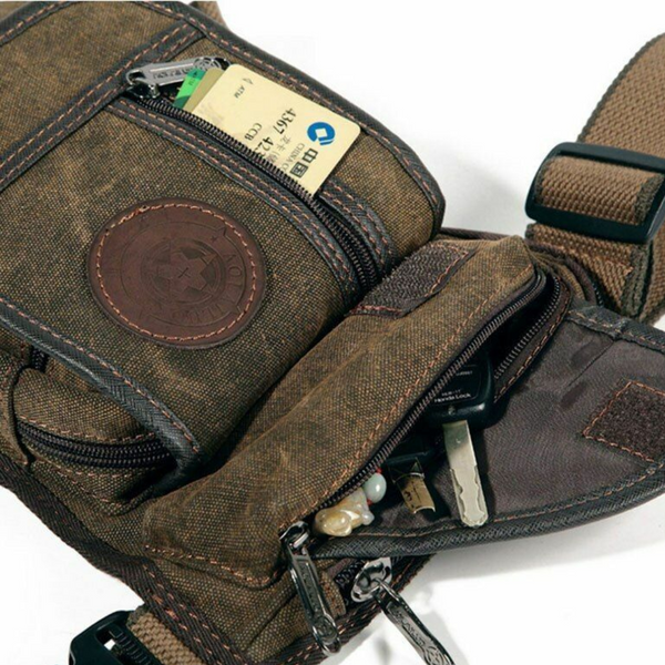 Waterproof Motorcycle Leg Pouch for Travel & Riding