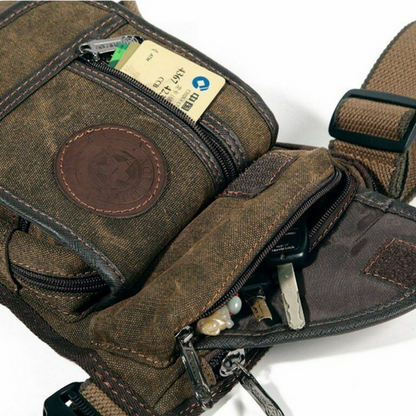 Waterproof Motorcycle Leg Pouch for Travel & Riding
