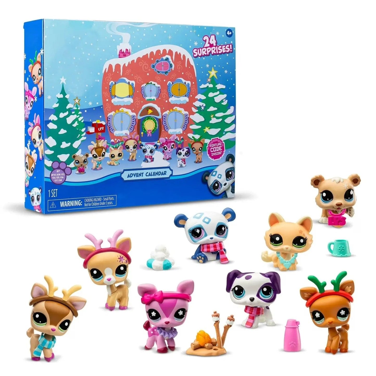 Christmas Mini Figurine Set of 24
