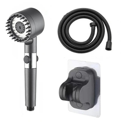 Relaxing 4-in-1 Spa Showerhead for Skin and Mind