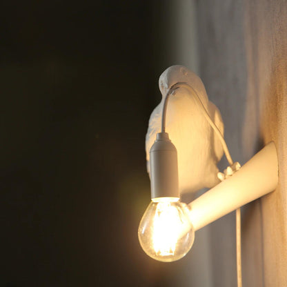 Nature Inspired Bird Shaped Wall Lamp