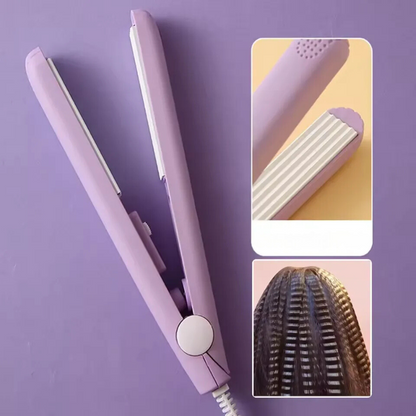 Compact Hair Curler & Straightener