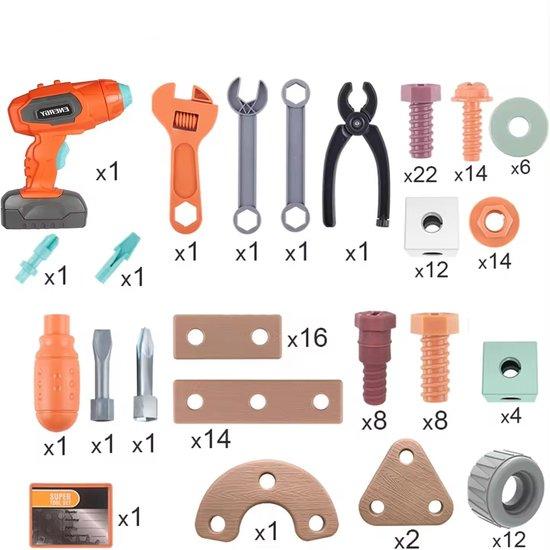 Fesara Kids Tool Kit For Creative Building Fun