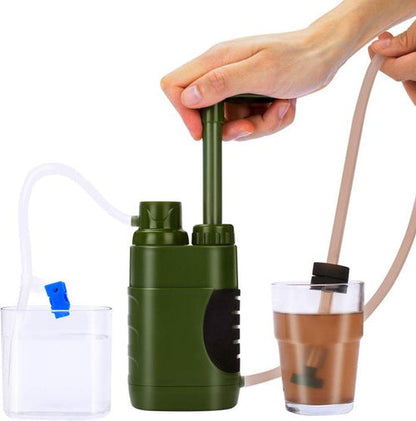 Compact Emergency Water Purifier for Camping and Hiking - Fesara