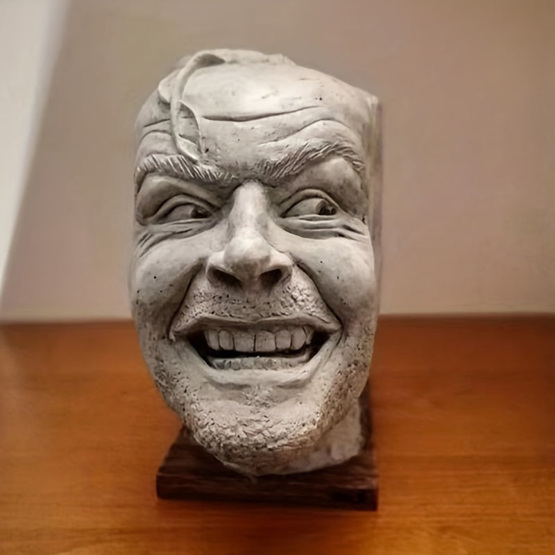 Creepy Halloween Decor Bookend Figures