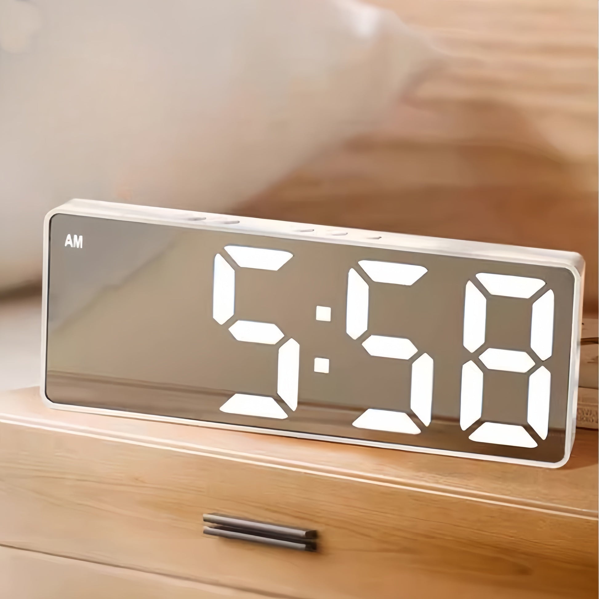 Wake Up Light Sunrise Alarm Clock with Snooze - Fesara