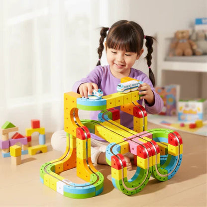Fun Interactive Learning Track Toy