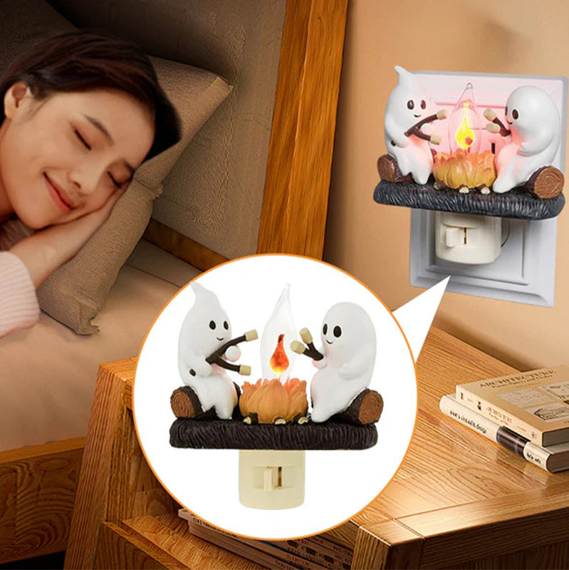Cozy Electric Tabletop Fire Lamp