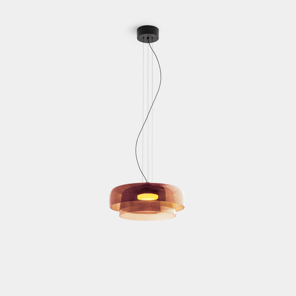 Frosted Glass Hanging Light