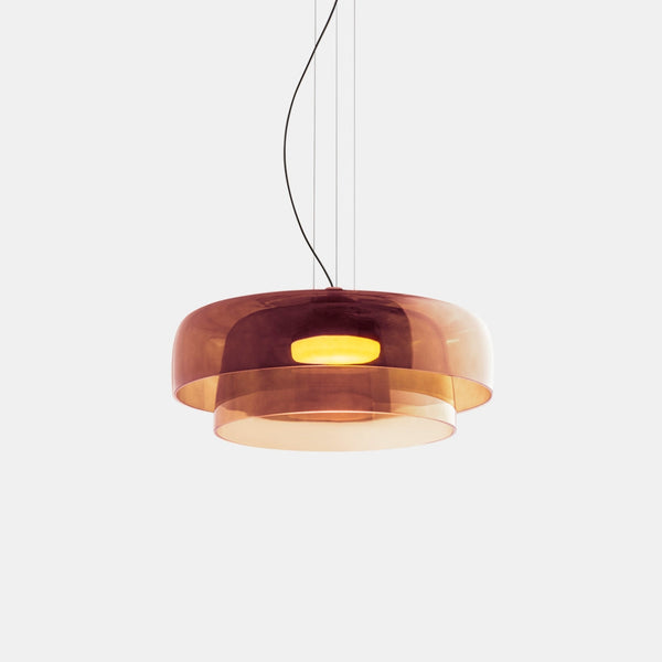 Frosted Glass Hanging Light