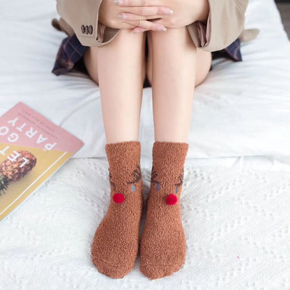 Cozy Christmas Holiday Socks