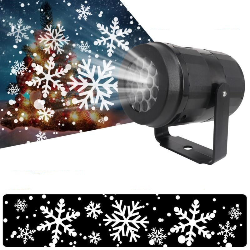 Colorful Outdoor Christmas Light Projector with 16 Designs