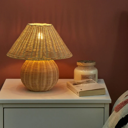 Woven Fabric Desk Lamp