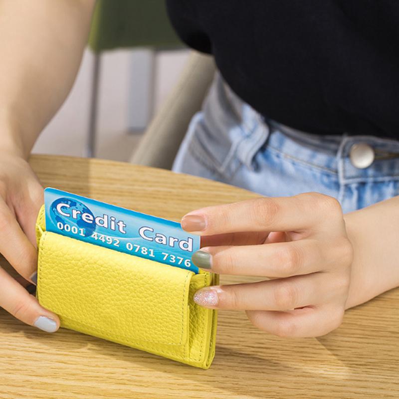 Genuine Leather RFID Blocking Wallet
