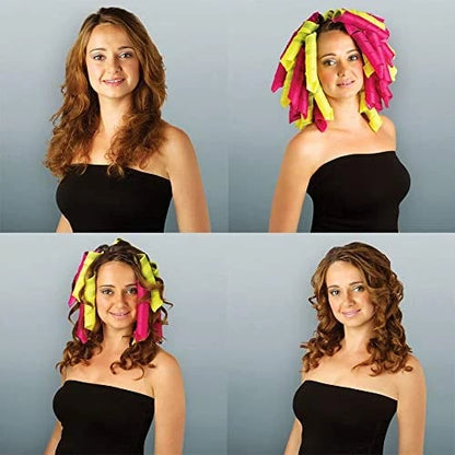 Soft Curl Hair Rollers Set of 10