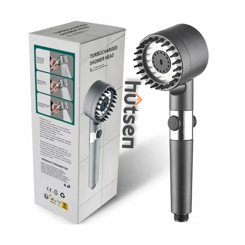 Relaxing 4-in-1 Spa Showerhead for Skin and Mind - Fesara