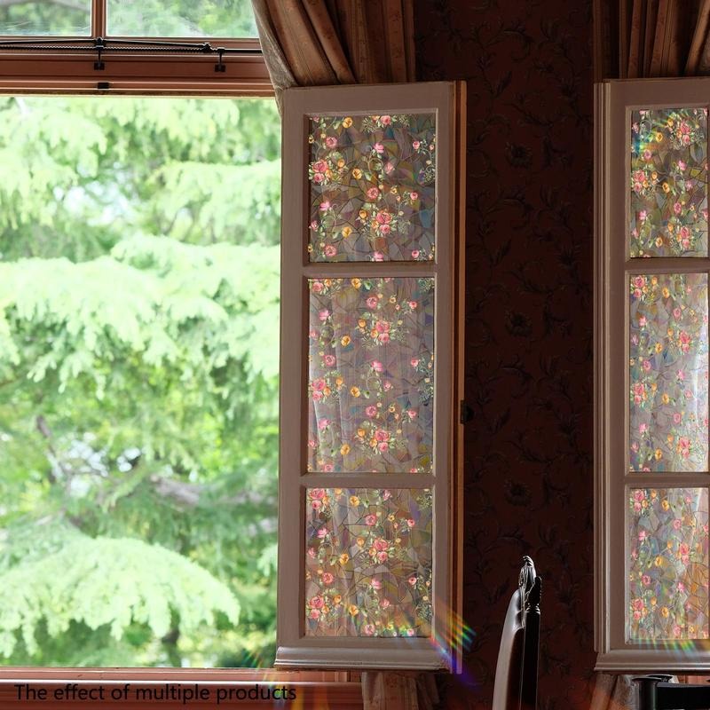 Beautiful Flower Window Decal