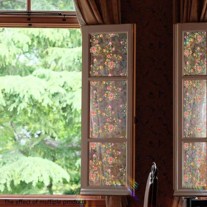 Beautiful Flower Window Decal