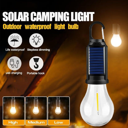 Portable Outdoor Solar LED Camp Lantern