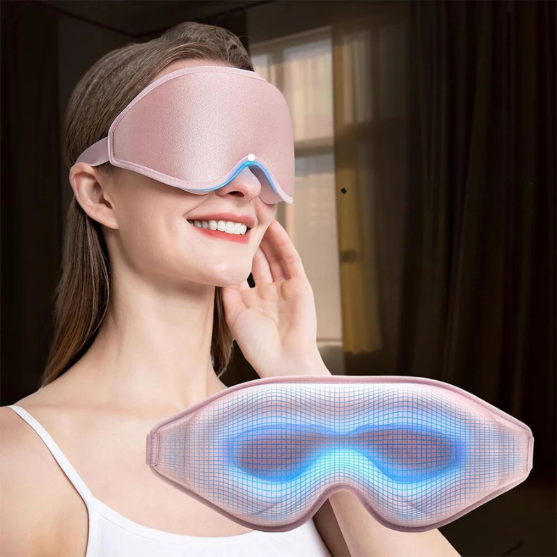 Soft Sleep Mask for Complete Darkness and Rest