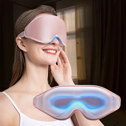 Soft Sleep Mask for Complete Darkness and Rest