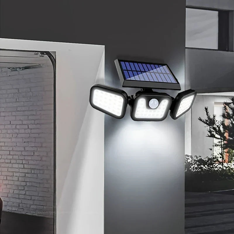 Bright Outdoor Motion Sensor Security Light - Fesara