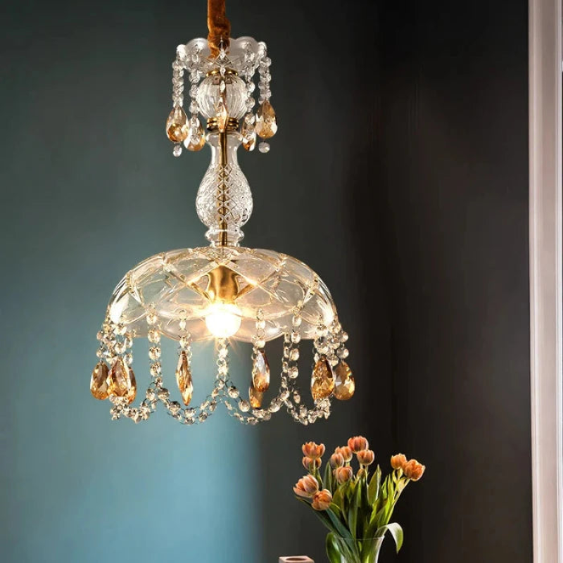 Elegant Crystal Drop Chandelier