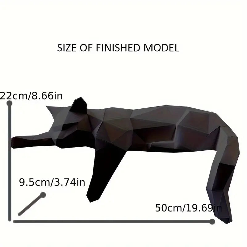 Stylish Feline Home Decor Figurine